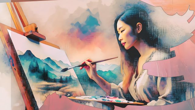 Natural Immersion - Overcoming the fear of the blank canvas by Artist: lSantos